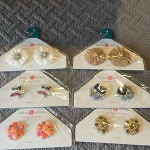 New lot of 6 Lindsay Phillips shoe snaps